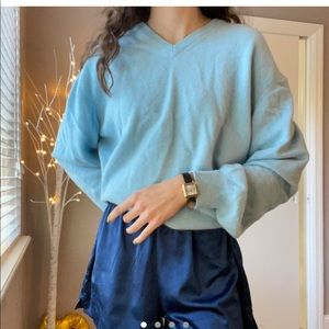 Baby Blue Cashmere Sweater